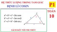 Định lý cosin​ là gì? Khi nào cần sử dụng định lý cosin​
